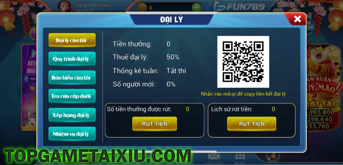 Cơ hội hợp tác đại lý cho toàn bộ thành viên Fun789 Club