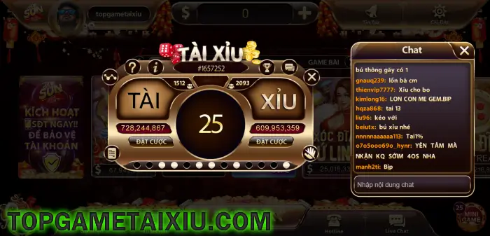 SunWin sở hữu minigame Tài Xỉu xanh chín nhất hiện nay