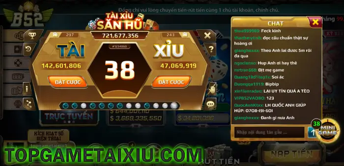 B52 Club - Bom tấn game Tài Xỉu đổi thưởng uy tín 2023