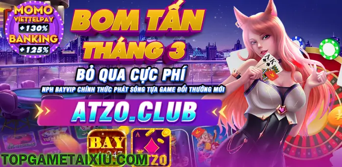 Atzo Club thực hiện nạp rút cùng hệ thống với BayVip