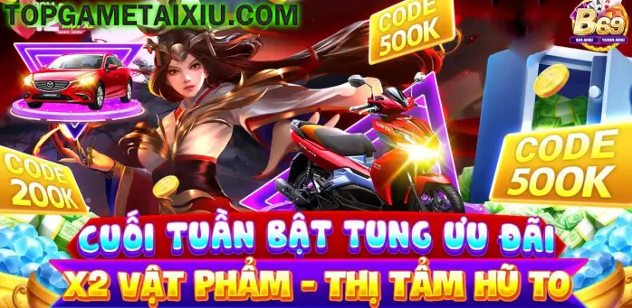 Nhiều chương trình tặng quà mới được B69 Fun áp dụng