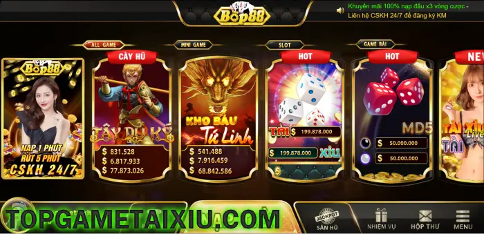 Bop88 Club là game bài đổi thưởng tiền thật