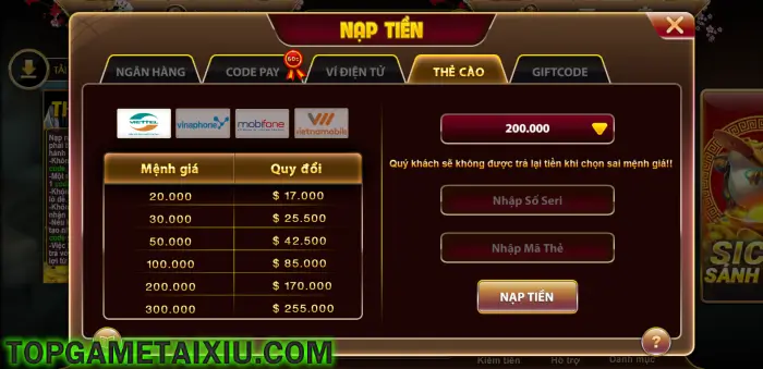 Lo88 Live giữ nguyên quy trình và các bước nạp rút