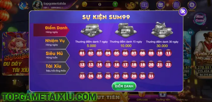 Sự kiện và ưu đãi được Sum99 Pro khai mở liên tục