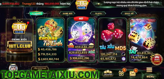 Hit3 Club cung cấp nhiều nền tảng cá cược mới mẻ