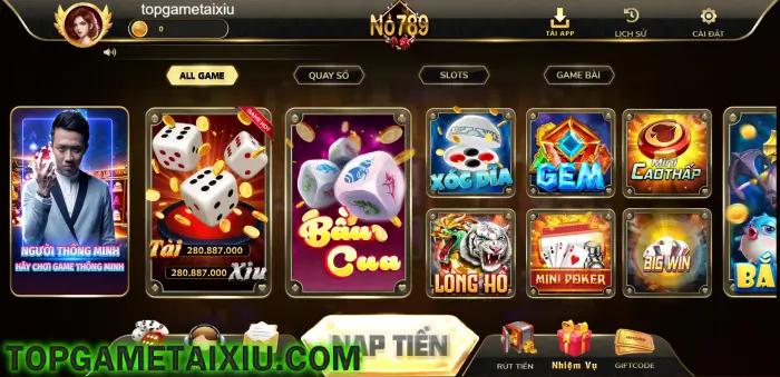 No789 Club gồm nhiều trò chơi và danh mục cược đa dạng