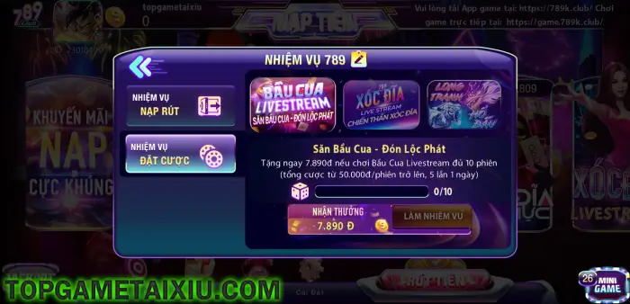 Chuỗi sự kiện quen thuộc với cộng đồng game thủ 789T Club