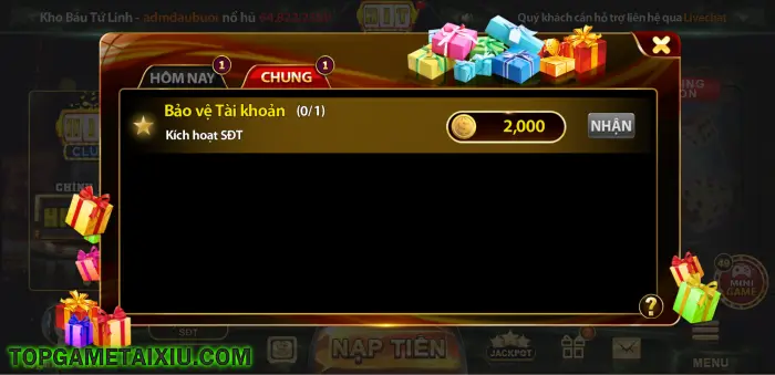 Sự kiện khuyến mãi đang áp dụng tại cổng game Hit1 Net