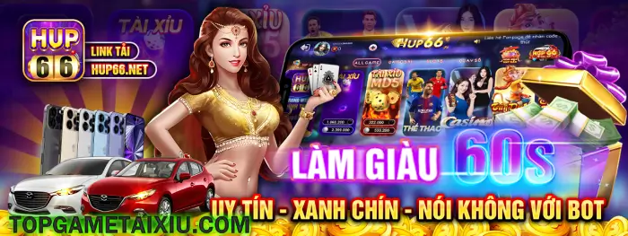 Giao diện đẹp mỹ miều của game bài Hup66 Net