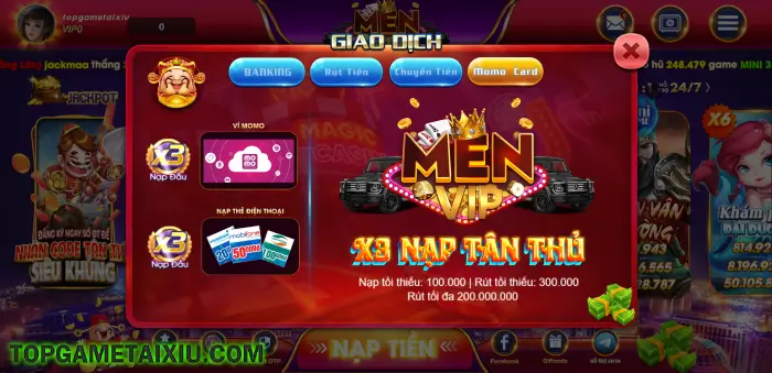 Đánh giá và hướng dẫn giao dịch nạp rút Menvip Net