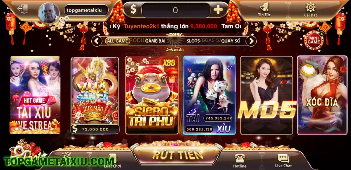 Hệ thống trò chơi mới lạ và độc đáo của Sun10 Bet