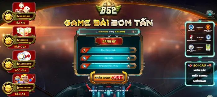 Giới thiệu phiên bản game B52K Club tới toàn bộ khách hàng