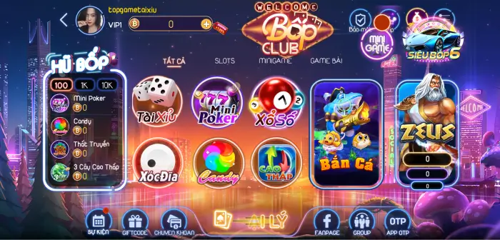 Bop79 Club là sản phẩm thuộc hệ thống Bốc Club mới ra mắt