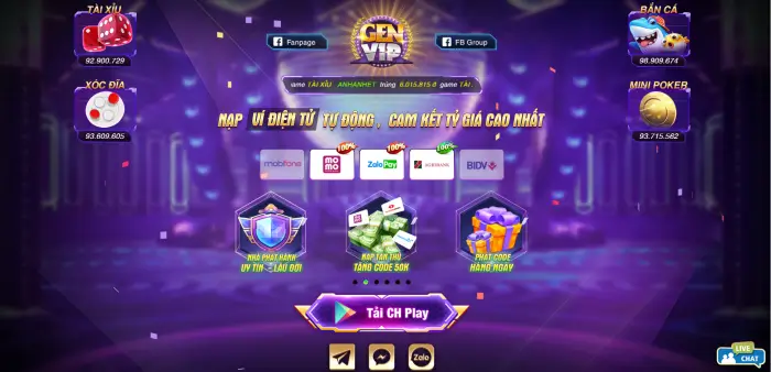 Genvip88 Us ra mắt phiên bản thay thế domain cũ Gen86 Us