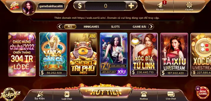 Chính thức phát hành phiên bản mới Sun12 Win siêu mượt