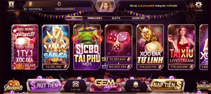 Gem2 Win xanh chín