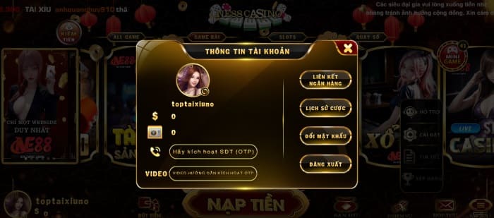 Thông tin bảo mật của Ne88 Live