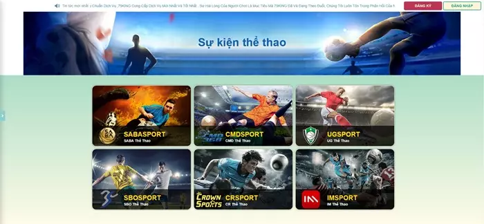 Cược thể thao 79King Bet