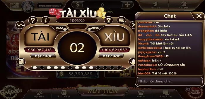 Game tài xỉu cân bảng tại Macau9.Club