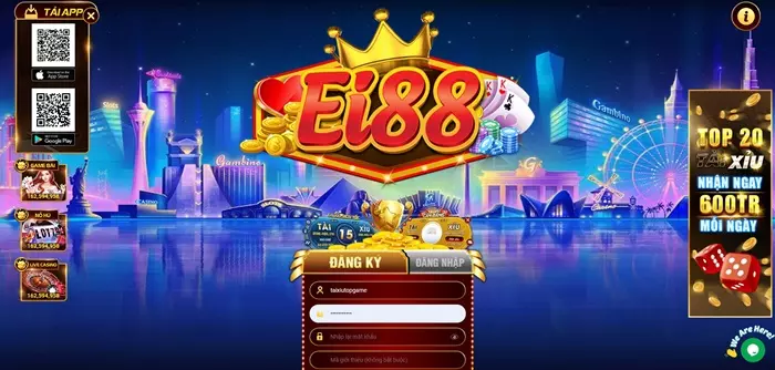 Hướng dẫn tải game và đăng ký Ei88 Club