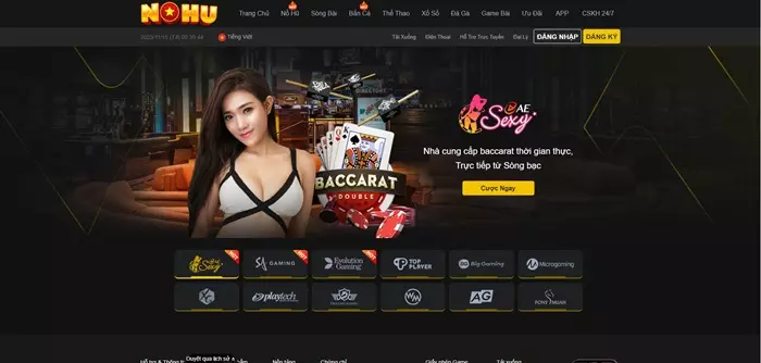 Nhiều sảnh game bài đa dạng và hấp dẫn