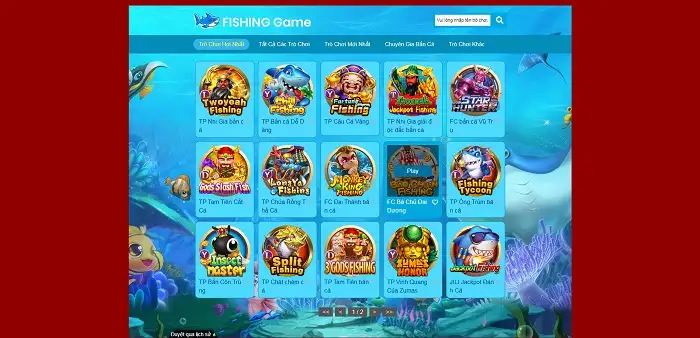 Game bắn cá tại trang chủ 9VN777