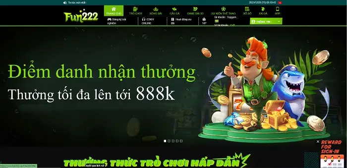 Khuyến mãi thành viên Fun222 Vip