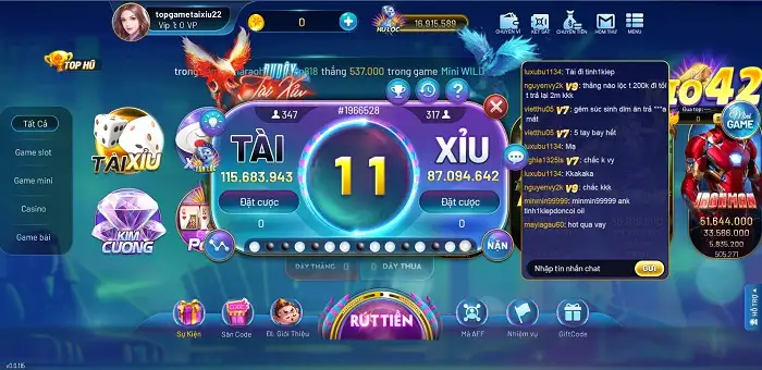 Game tài xỉu cân bảng xanh chín uy tín tại Rio66.Cafe