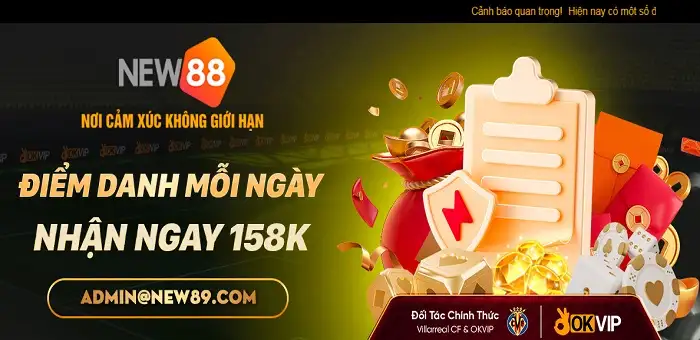 Điểm danh nhận thưởng tại nhà cái New88099