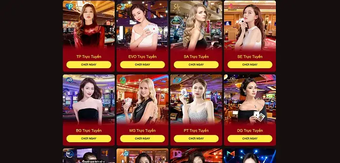 Các sòng bài casino chất lượng tại nhà cái